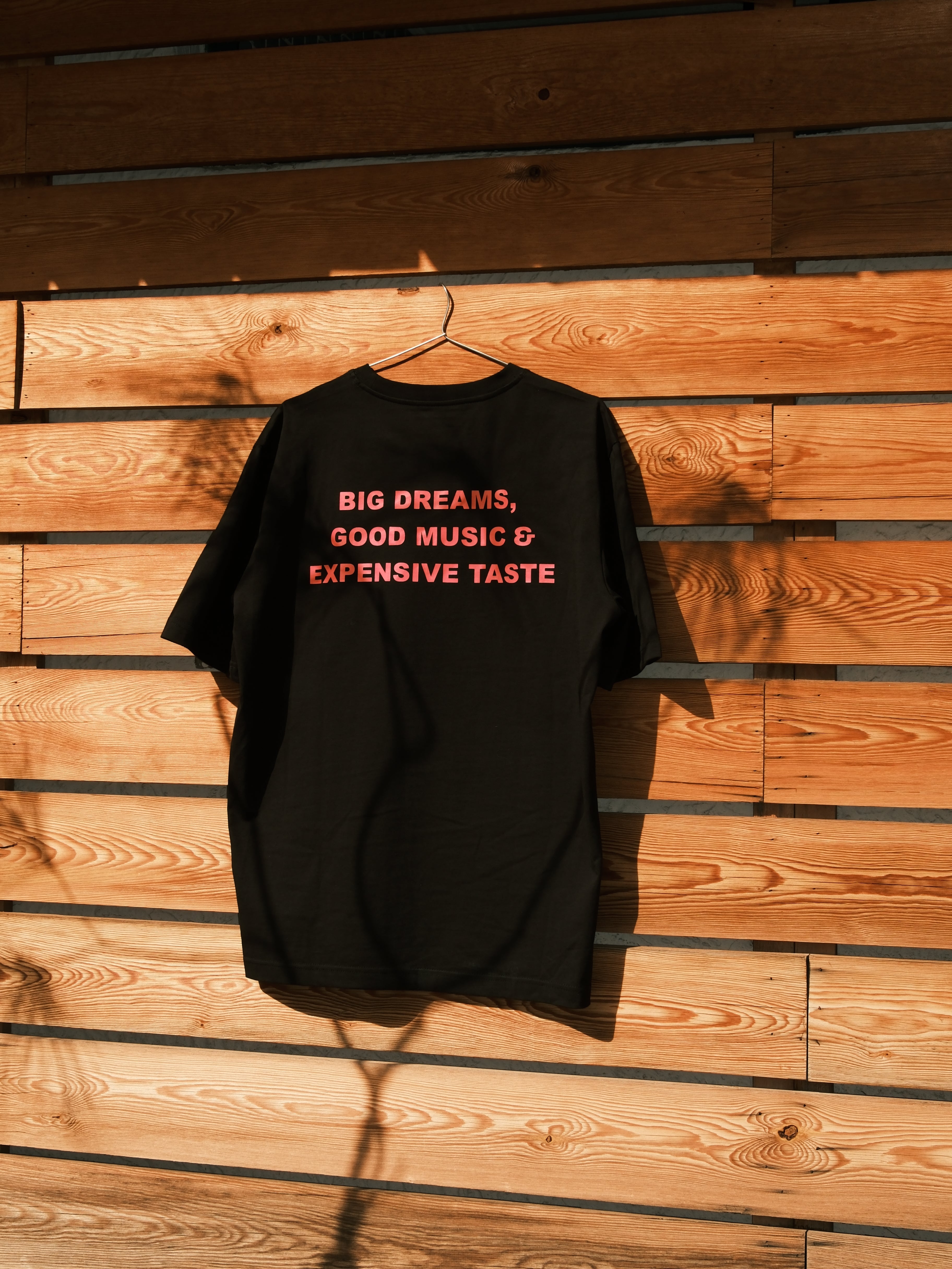 BIG DREAMS, GOOD MUSIC T-SHIRT